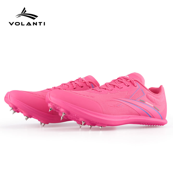 Volanti Bolt Black Sole Lightning Spikes-Power Pink