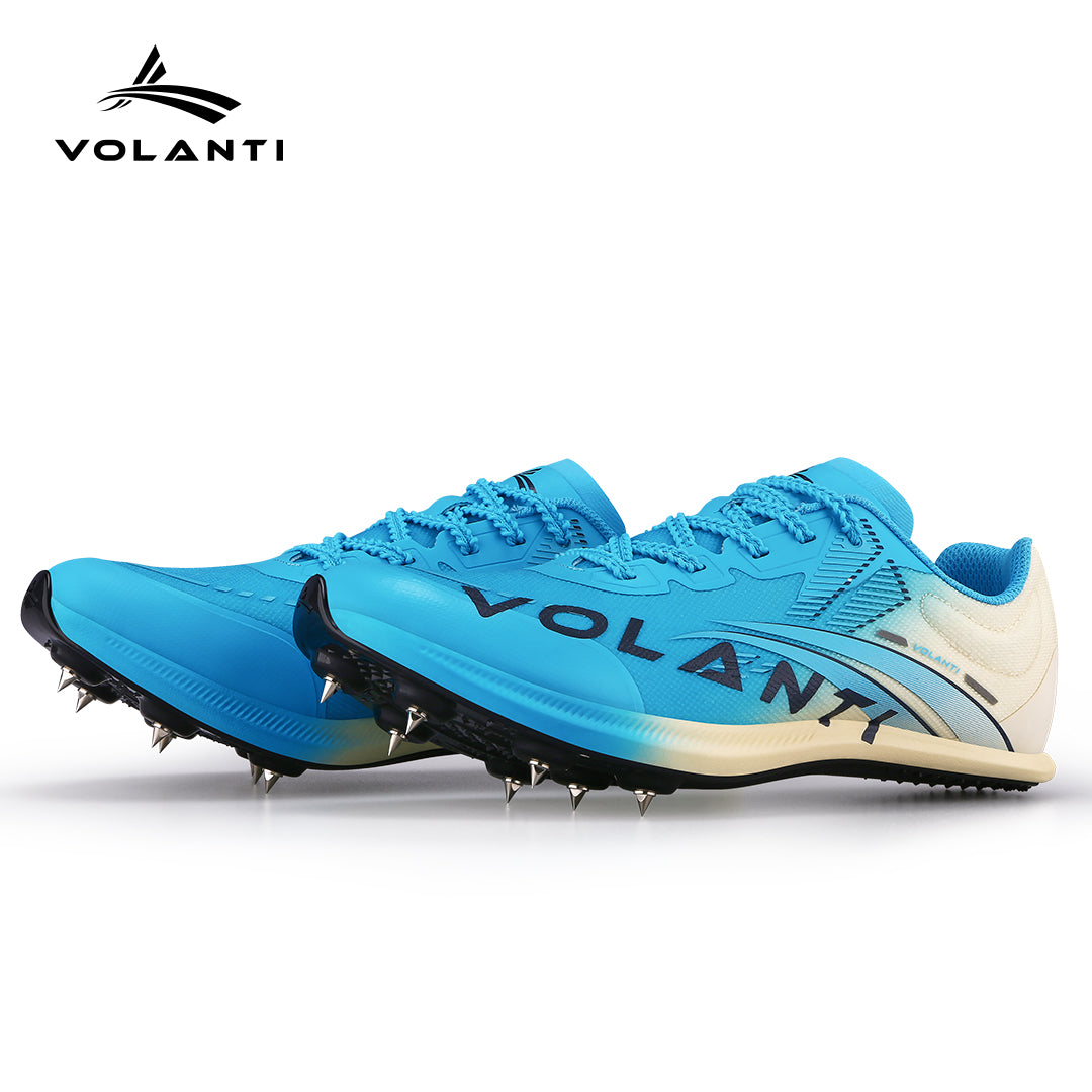 Volanti Bolt Black Sole Lightning Spikes V800-BLUE