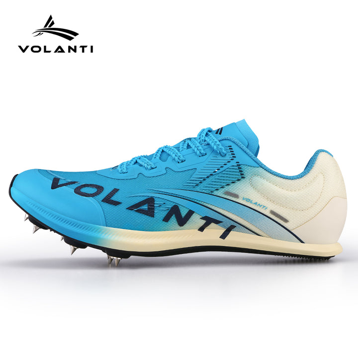 Volanti Bolt Black Sole Lightning Spikes V800-BLUE