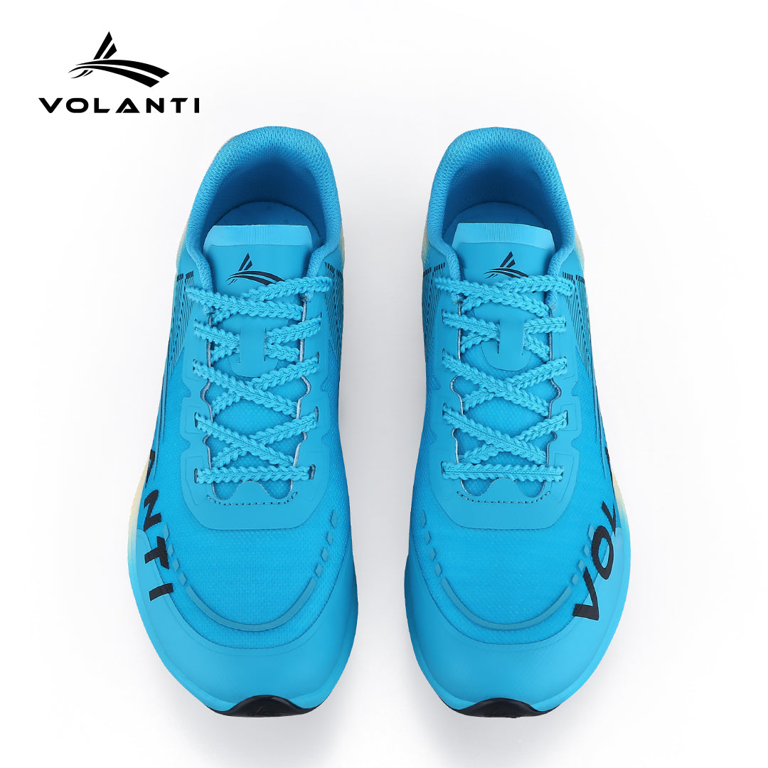 Volanti Bolt Black Sole Lightning Spikes V800-BLUE