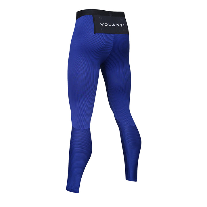 Ribbed Fitted Athletic Pants