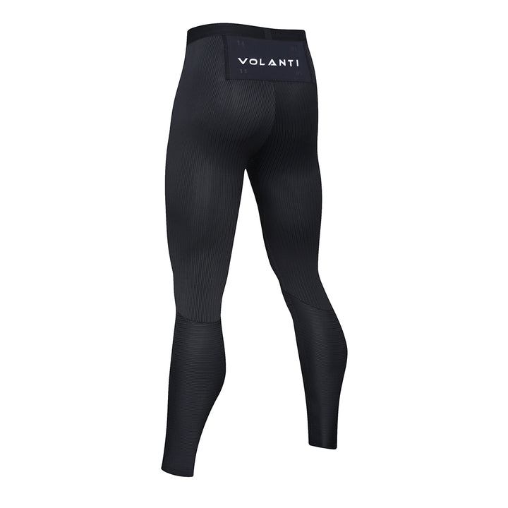 Ribbed Fitted Athletic Pants