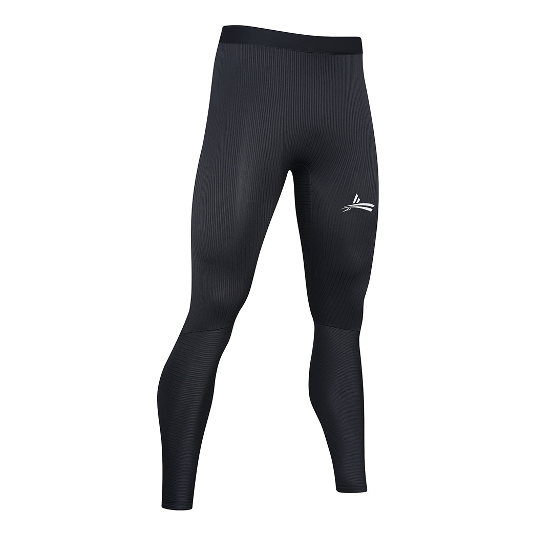 Ribbed Fitted Athletic Pants