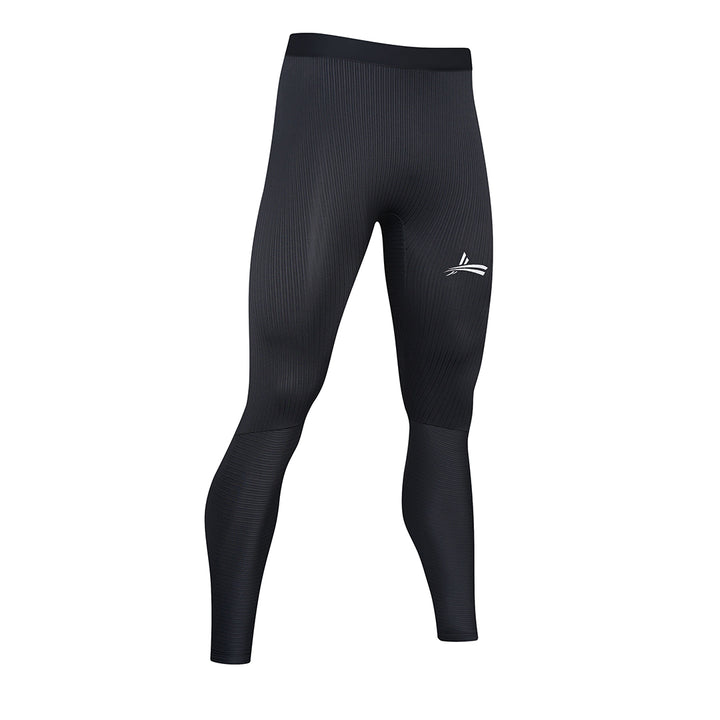Ribbed Fitted Athletic Pants