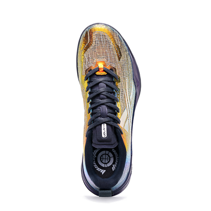 Volanti Rocket Air Basketball Shoes-Black Gold