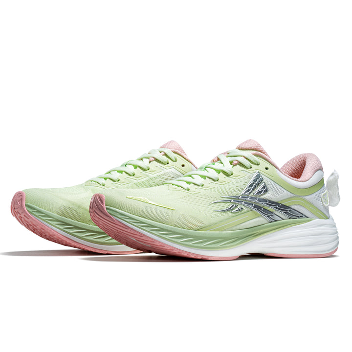 Volanti Panda Running Shoes-Angel Wing Green