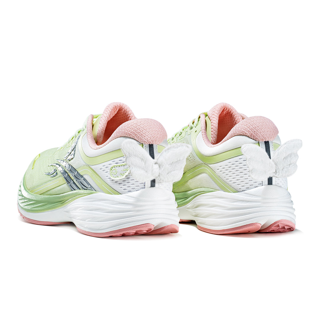 Volanti Panda Running Shoes-Angel Wing Green