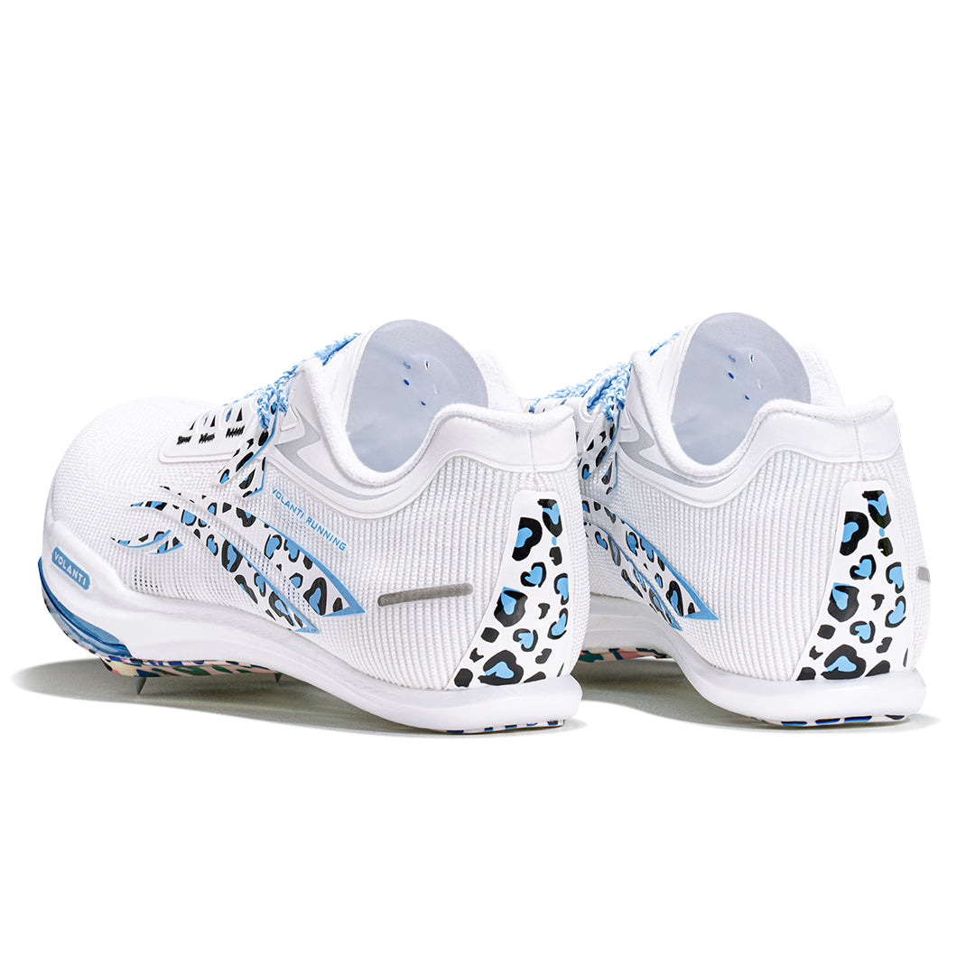 VOLANTI Rocket Air-Cushioned Spikes-Blue Leopard Spark (7 Spikes)