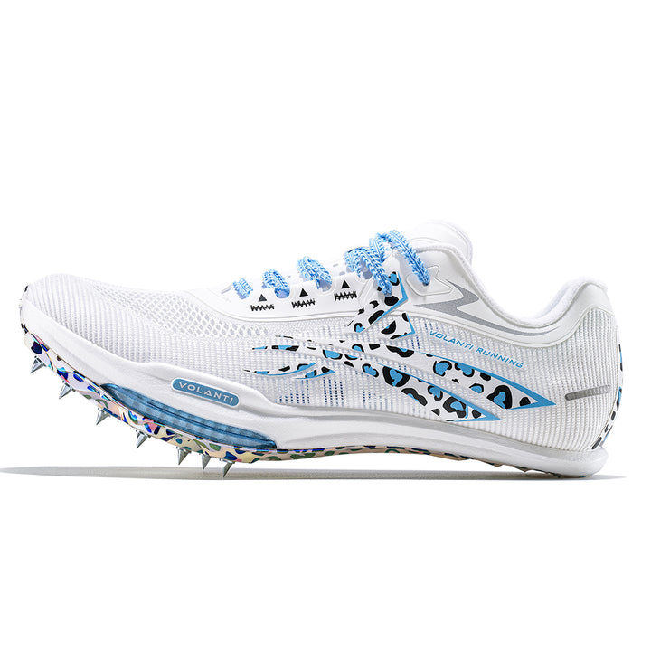 VOLANTI Rocket Air-Cushioned Spikes-Blue Leopard Spark (7 Spikes)