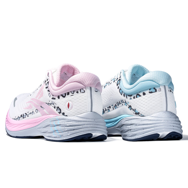 Volanti Panda Running Shoes-Blue/Pink Mismatch
