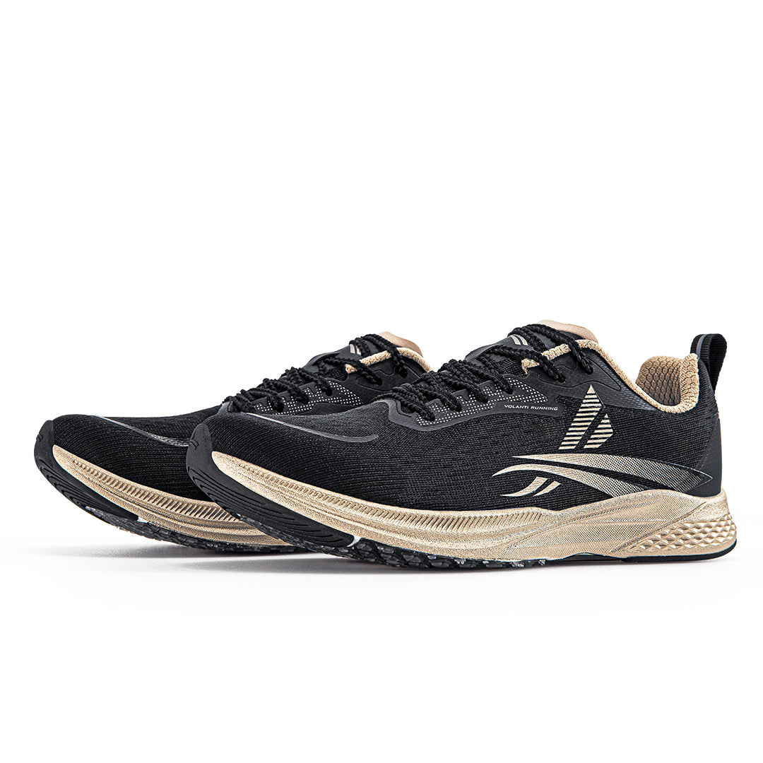 Volanti Dream Lightning Running Shoes-Black Gold