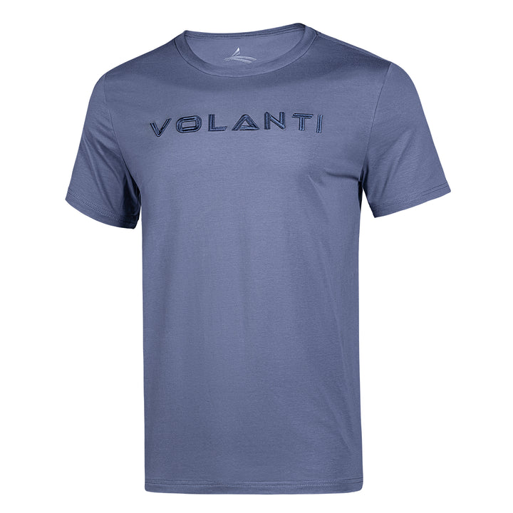 100% Cotton Short-Sleeve Crew-Neck T-Shirt
