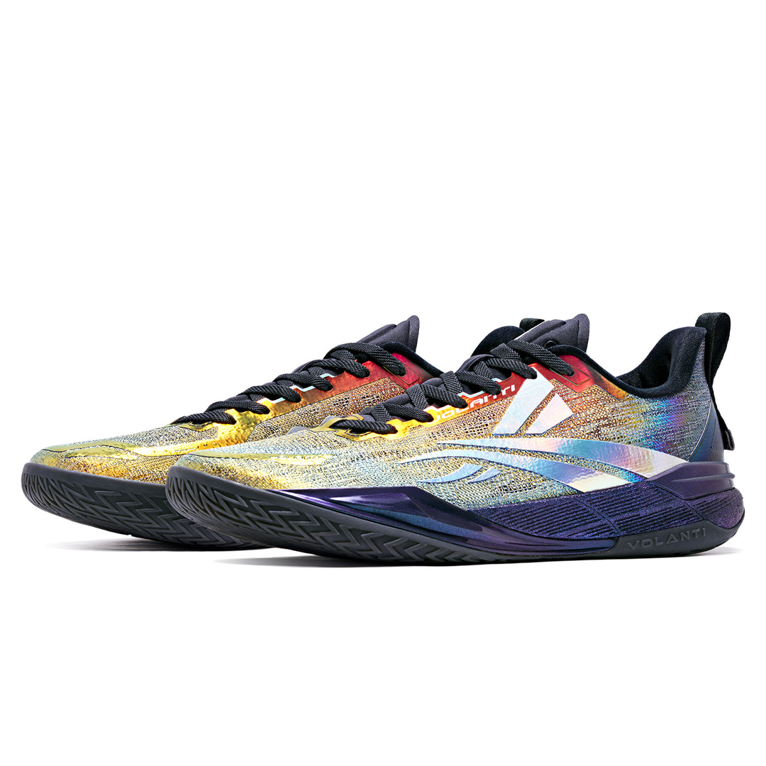 Volanti Rocket Air Basketball Shoes-Black Gold