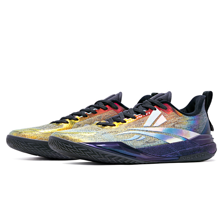Volanti Rocket Air Basketball Shoes-Black Gold